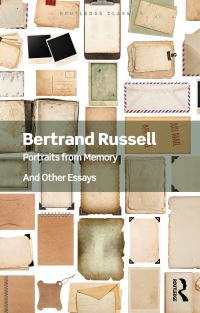 Book Cover for Portraits from Memory and Other Essays by Bertrand Russell