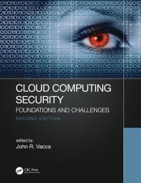 Book Cover for Cloud Computing Security by John R Vacca