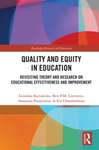 Book Cover for Quality and Equity in Education by Leonidas Kyriakides, Bert P M Creemers, Anastasia Panayiotou, Evi Charalambous
