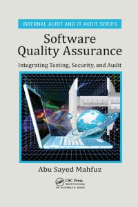 Book Cover for Software Quality Assurance by Abu Sayed Mahfuz