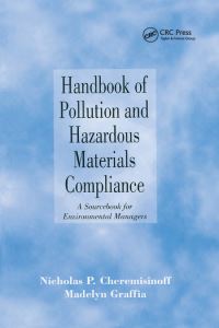 Book Cover for Handbook of Pollution and Hazardous Materials Compliance by Nicholas P Cheremisinoff, Madelyn Graffia