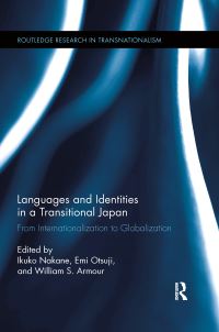 Book Cover for Languages and Identities in a Transitional Japan by Ikuko Nakane, Emi Otsuji, William Armour