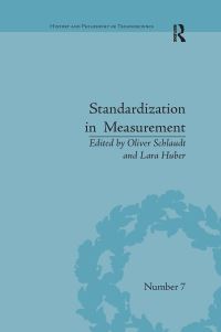Book Cover for Standardization in Measurement by Oliver Schlaudt, Lara Huber
