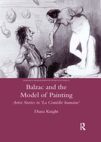Book Cover for Balzac and the Model of Painting by Diana Knight