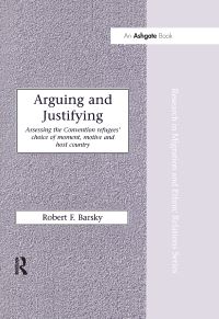 Book Cover for Arguing and Justifying by Robert F Barsky