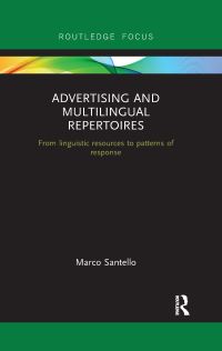 Book Cover for Advertising and Multilingual Repertoires by Marco Santello