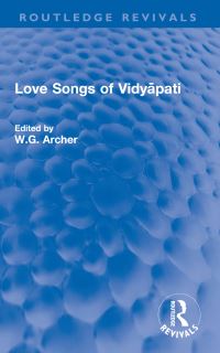 Book Cover for Love Songs of Vidyapati by Vidyapati