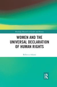 Book Cover for Women and the Universal Declaration of Human Rights by Rebecca Adami