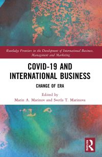 Book Cover for COVID-19 and International Business by Marin Marinov, Svetla Trifonova Marinova