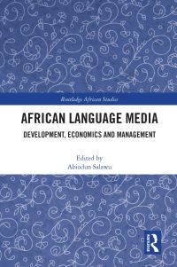 Book Cover for African Language Media by Abiodun Salawu