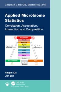 Book Cover for Applied Microbiome Statistics by Yinglin Xia, Jun Sun