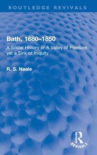 Book Cover for Bath 1680-1850 by R S Neale