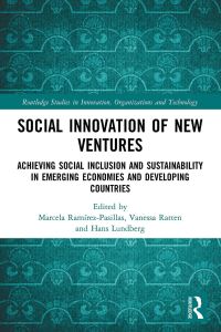 Book Cover for Social Innovation of New Ventures by Marcela RamírezPasillas, Vanessa Ratten, Hans Lundberg