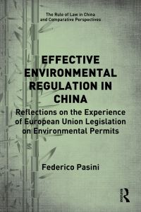 Book Cover for Effective Environmental Regulation in China by Federico LupoPasini