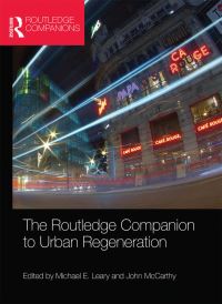 Book Cover for The Routledge Companion to Urban Regeneration by Michael E Leary, John McCarthy
