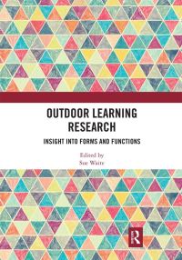 Book Cover for Outdoor Learning Research by Sue Waite