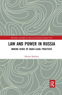 Book Cover for Law and Power in Russia by Håvard Bækken