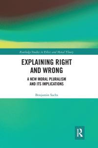 Book Cover for Explaining Right and Wrong by Benjamin Sachs