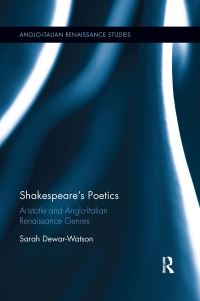 Book Cover for Shakespeare's Poetics by Sarah DewarWatson