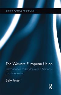 Book Cover for The Western European Union by Sally Rohan