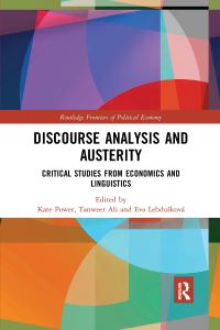 Book Cover for Discourse Analysis and Austerity by Kate Power, Tanweer Ali, Eva Lebdusková