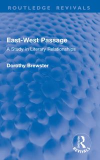 Book Cover for East-West Passage by Dorothy Brewster