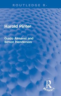 Book Cover for Harold Pinter by Guido Almansi, Simon Henderson