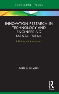Book Cover for Innovation Research in Technology and Engineering Management by Marc J de Vries