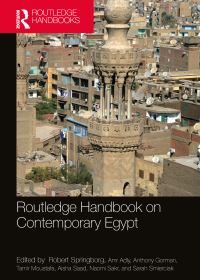 Book Cover for Routledge Handbook on Contemporary Egypt by Robert Springborg