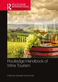 Book Cover for Routledge Handbook of Wine Tourism by Saurabh Kumar Dixit
