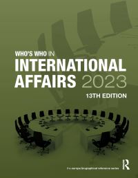 Book Cover for Who's Who in International Affairs 2023 by 