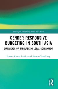 Book Cover for Gender Responsive Budgeting in South Asia by Pranab Kumar Panday, Shuvra Chowdhury
