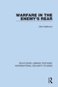 Book Cover for Warfare in the Enemy's Rear by Otto Heilbrunn