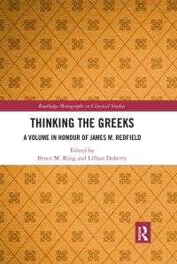 Book Cover for Thinking the Greeks by Lillian Eileen Doherty, Bruce Michael King