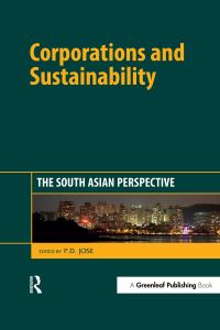 Book Cover for Corporations and Sustainability by P D Jose