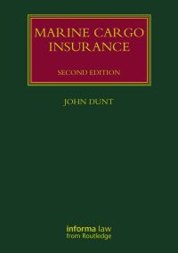 Book Cover for Marine Cargo Insurance by John Dunt