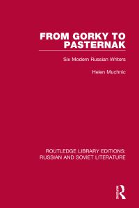 Book Cover for From Gorky to Pasternak by Helen Muchnic