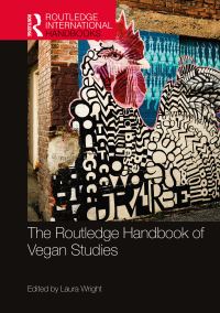 Book Cover for The Routledge Handbook of Vegan Studies by Laura Wright