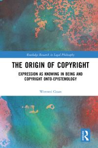 Book Cover for The Origin of Copyright by Wenwei Guan