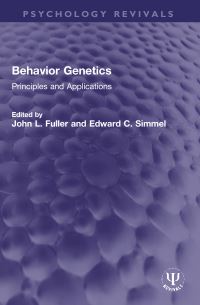Book Cover for Behavior Genetics by John L Fuller, Edward C Simmel