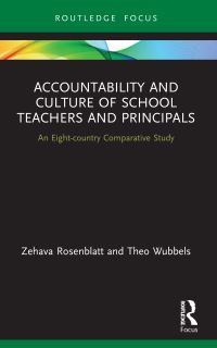 Book Cover for Accountability and Culture of School Teachers and Principals by Zehavah Rozenblat, Th Wubbels