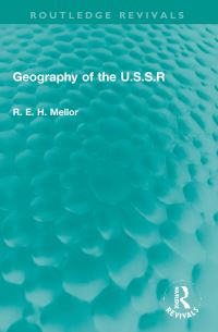Book Cover for Geography of the U.S.S.R by Roy E H Mellor