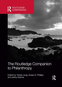 Book Cover for The Routledge Companion to Philanthropy by Tobias Jung, Susan D Phillips, Jenny Harrow