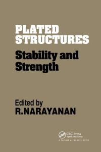 Book Cover for Plated Structures by R Narayanan