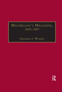 Book Cover for Macmillan's Magazine, 1859-1907 by George J Worth
