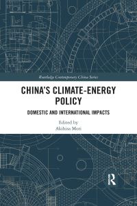 Book Cover for China's Climate-Energy Policy by Akihisa Mori