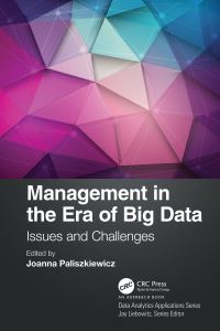 Book Cover for Management in the Era of Big Data by Joanna Olga Paliszkiewicz
