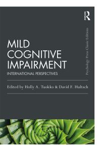Book Cover for Mild Cognitive Impairment by Holly Tuokko, David F Hultsch