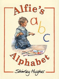 Book Cover for Alfie's Alphabet by Shirley Hughes