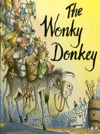 Book Cover for The Wonky Donkey by Jonathan Long, Korky Paul